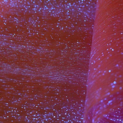 VELO RED - FABRIC (LUMINOUS FIBER OPTIC FABRIC)